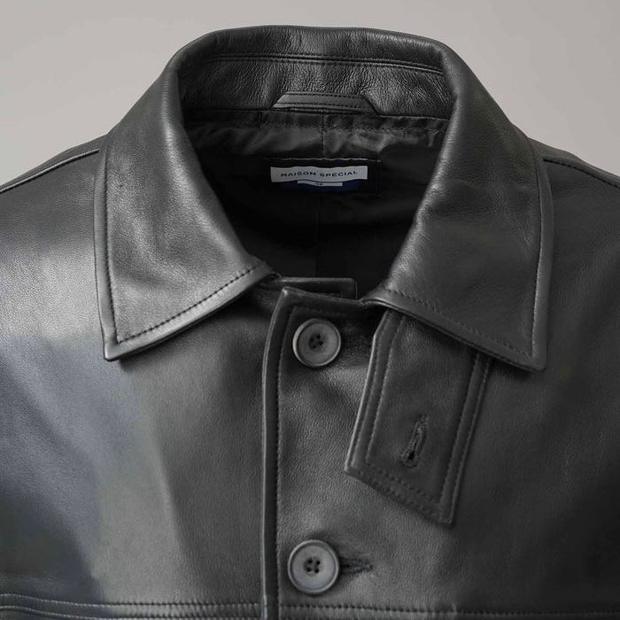 【残り一点】Sheep Leather Car Coat