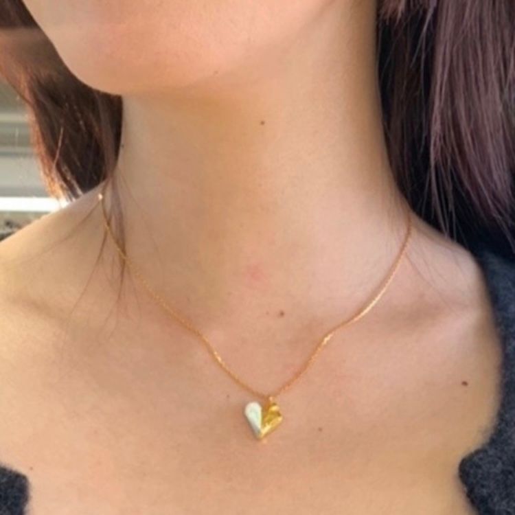 【お取り寄せ注文可能】Heart Pearl Necklace