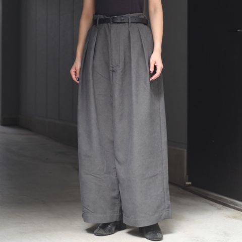 【残り一点】コーデュロイ2タックワイドトラウザー