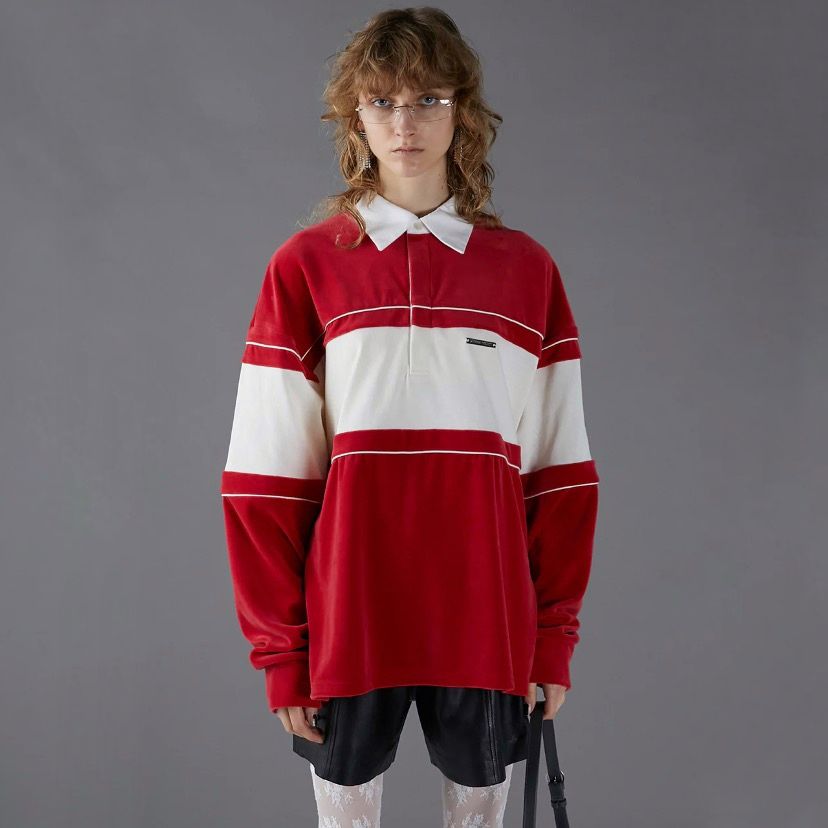 美品】prank project Velor Rugger Over Top