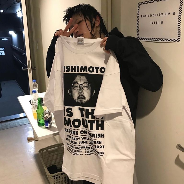 Tohji(Rapper) / INSTAGRAM @_tohji_
