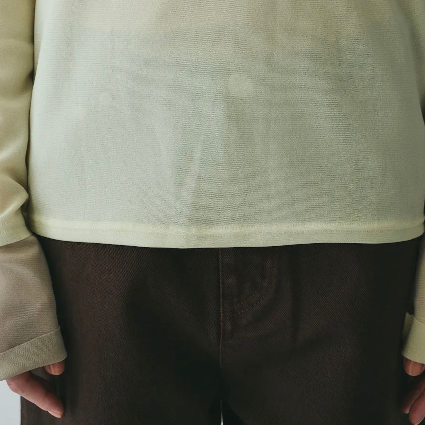 【残り一点】Bi Color Mesh Inner Tops