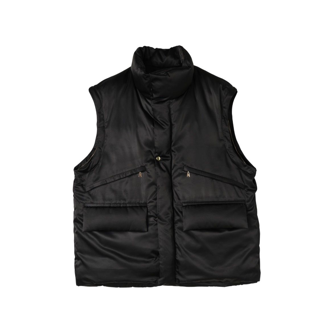 【残り一点】High Count Taffeta Removable Sleeve Down Jacket