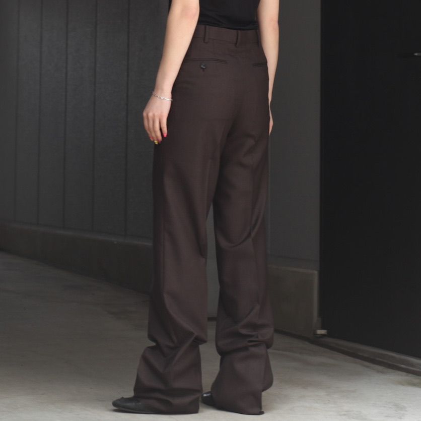【残り一点】Wool Straight Trousers