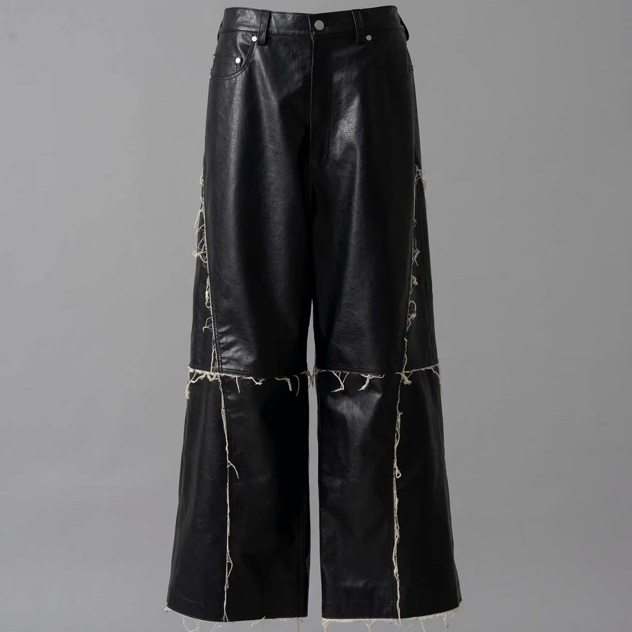 【残り一点】Artificial Leather Wide Leg Pants