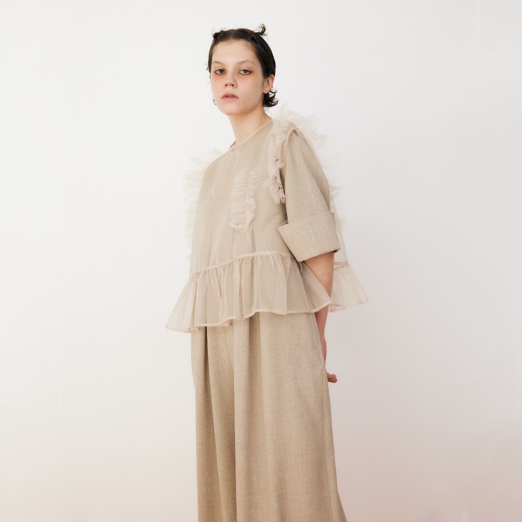 HeRIN.CYE - 【残り一点】Sheer Many Frill Vest | ACRMTSM ONLINE STORE