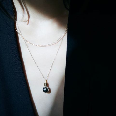 【お取り寄せ注文可能】Black South Sea Pearl Necklace