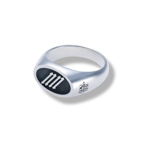 【残り一点】Oval Signature Ring(SILVER)