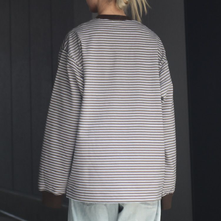 【残りわずか】Multi Border L/S T-shirt
