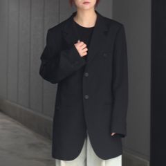 【残り一点】ウールギャバジンパラレルラペルJKT