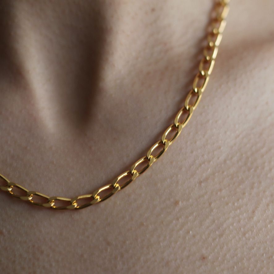 【お取り寄せ注文可能】Bold Chain Short Necklace 42