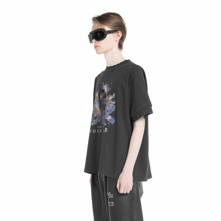 【再販売通知受付可能】Movie"WORMHOLE" Switching Tee