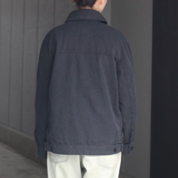 【残り一点】6ozデニムブルゾン(USED)