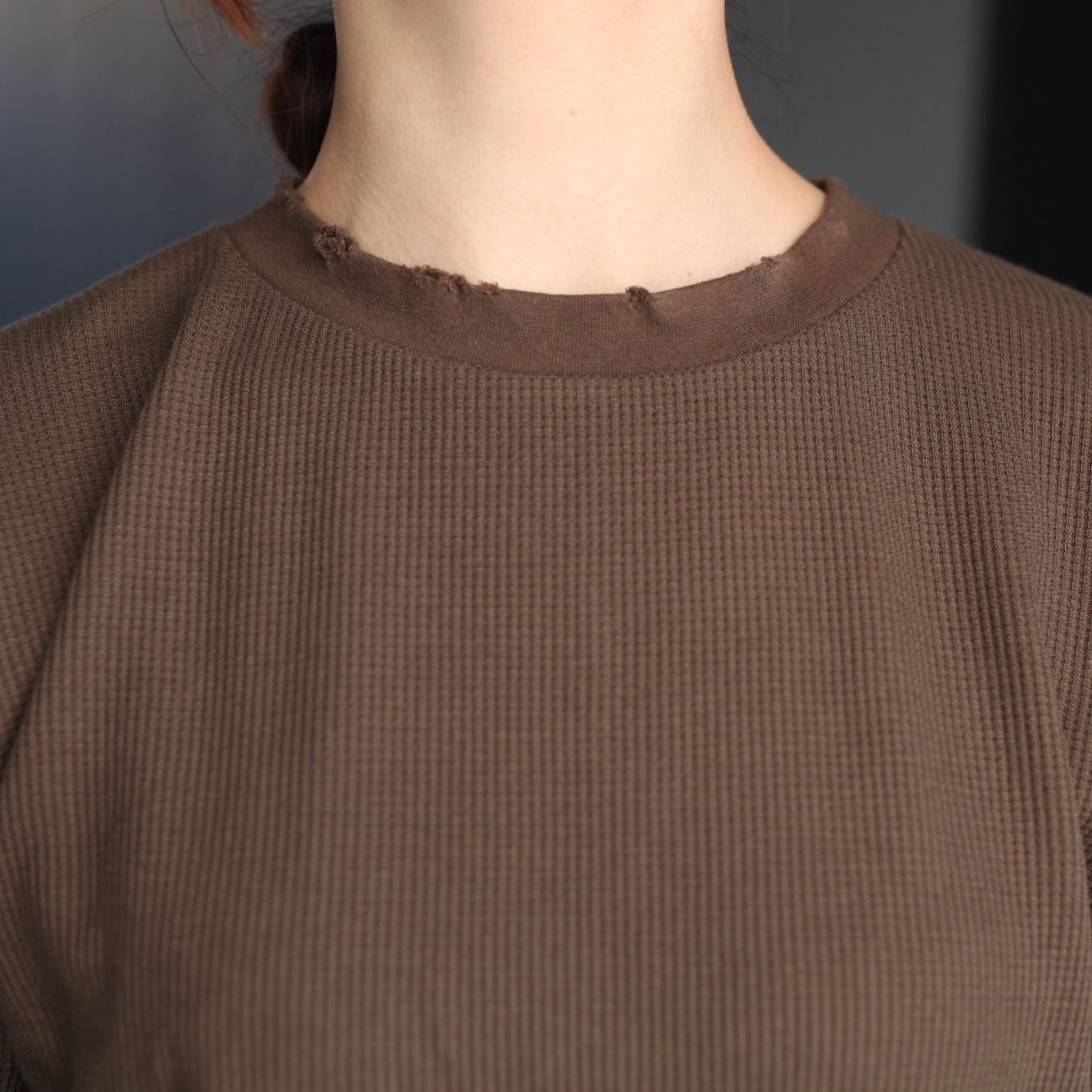 【残りわずか】Combat Long Thermal With Damaged(CLASSIC WAFFLE KNIT)