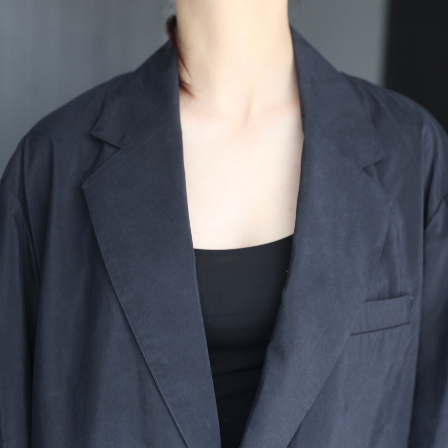 ssstein - 【残り一点】Silk/Nylon Single Breasted Jacket