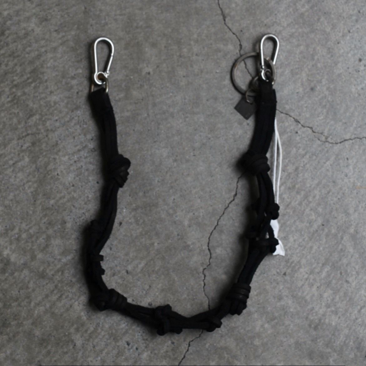 【残り一点】Leather Knotted Keychain