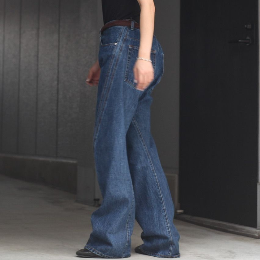 ネヴァーフォゲット NVRFRGT  23SS  3D Twisted Jeans NF231P01C 3Dツイストデニムパンツ  メンズ 1
