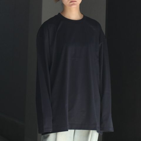 【残り一点】Suvin60/2 Oversized Long-Sleeve T-shirt