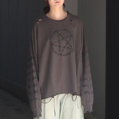 【残り一点】Wire Star Long Sleeve T-Shirt