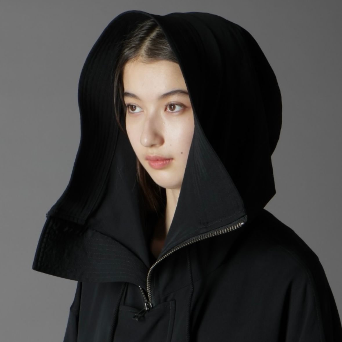 【残り一点】High Neck Hooded Mods Coat