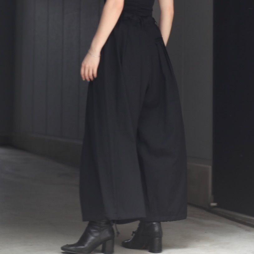Yohji Yamamoto バルーンパンツ［NN-P06-500］ Yohji Yamamoto pour homme 細バルーンパンツ