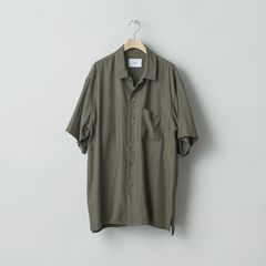 ssstein - 【残りわずか】Oversized Cupro Open Collar SS Shirt 
