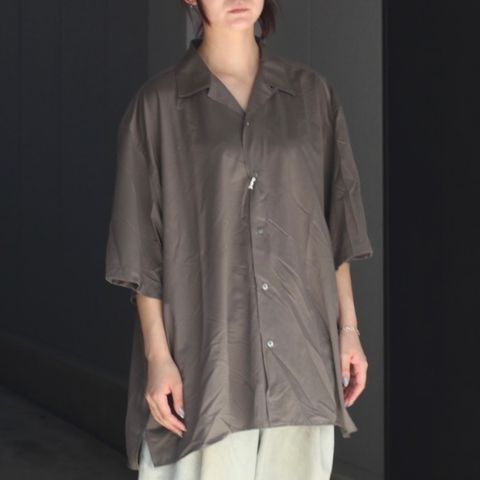 【残り一点】36G Cupro Ether Shirt