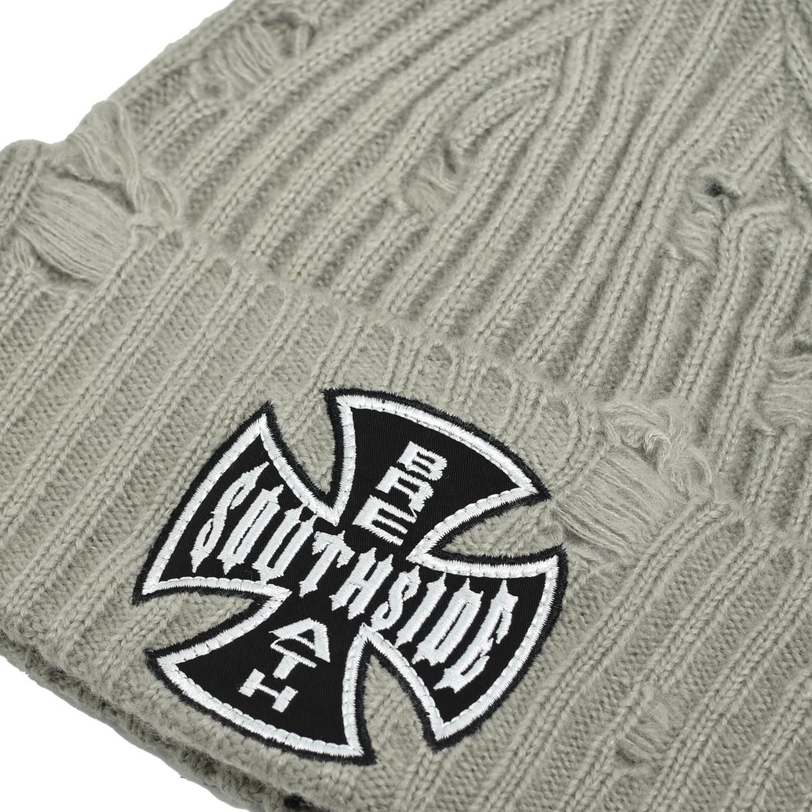 【残り一点】Southside Cross Damage Rib Beanie