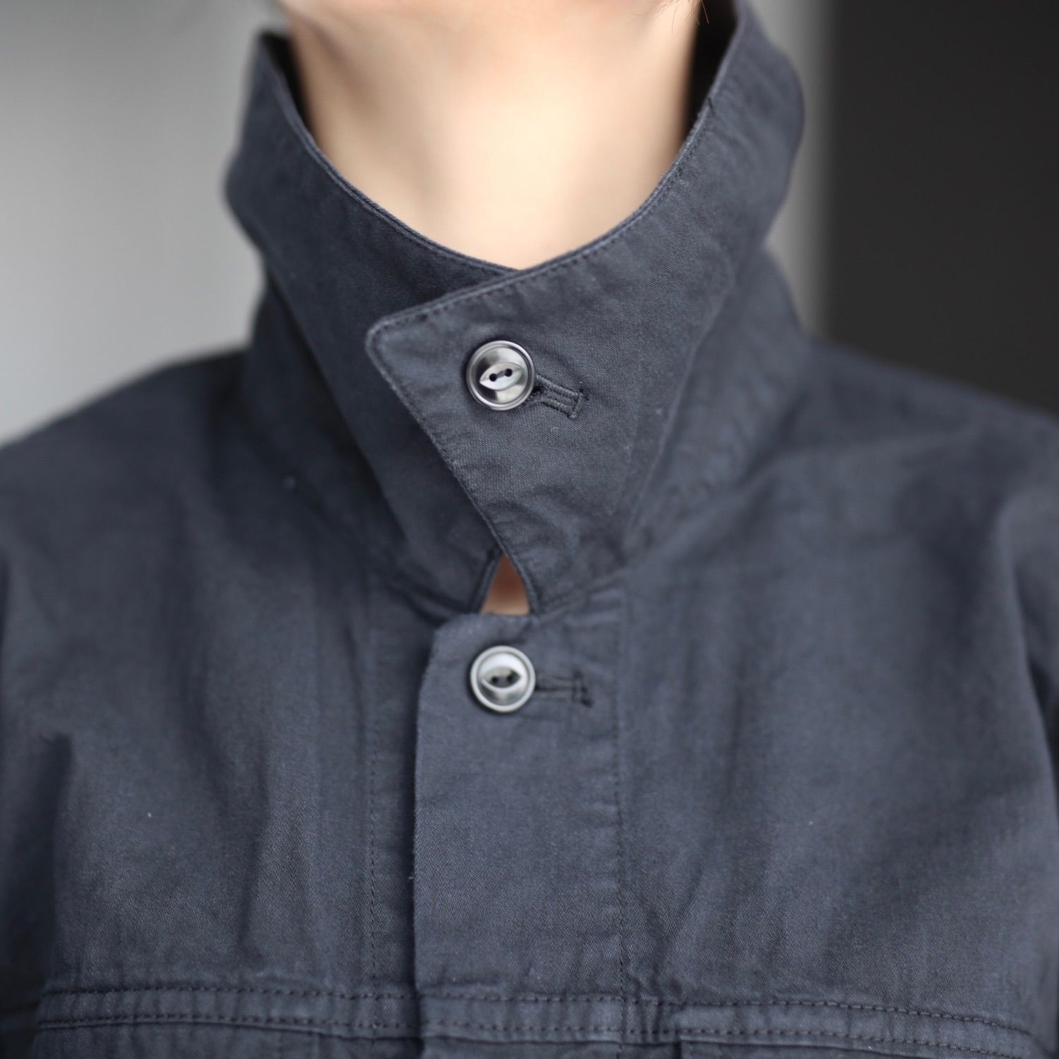 【残り一点】6ozデニムブルゾン(ONE WASH)