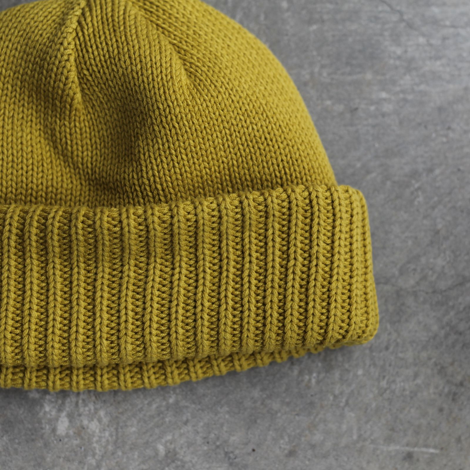 【残りわずか】Knit Cap(YELLOW)