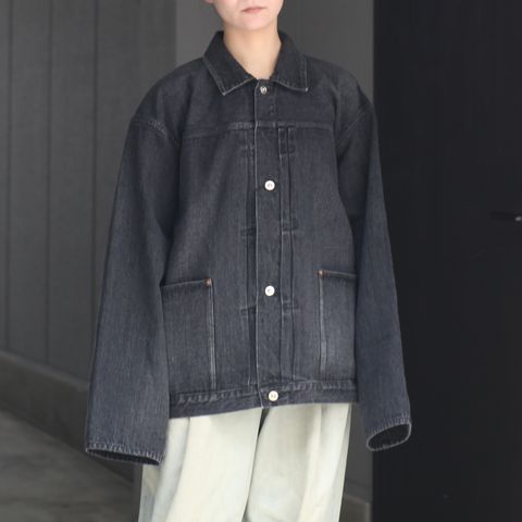 【残り一点】Pleats Jacket(USED FADE)