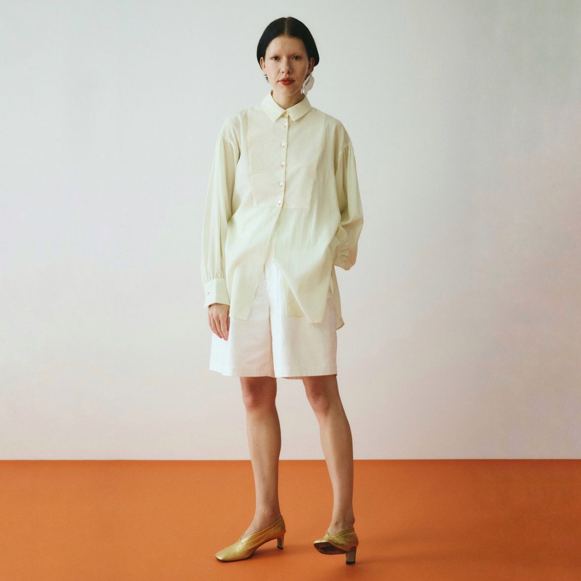 【残り一点】Round Hem Shirt