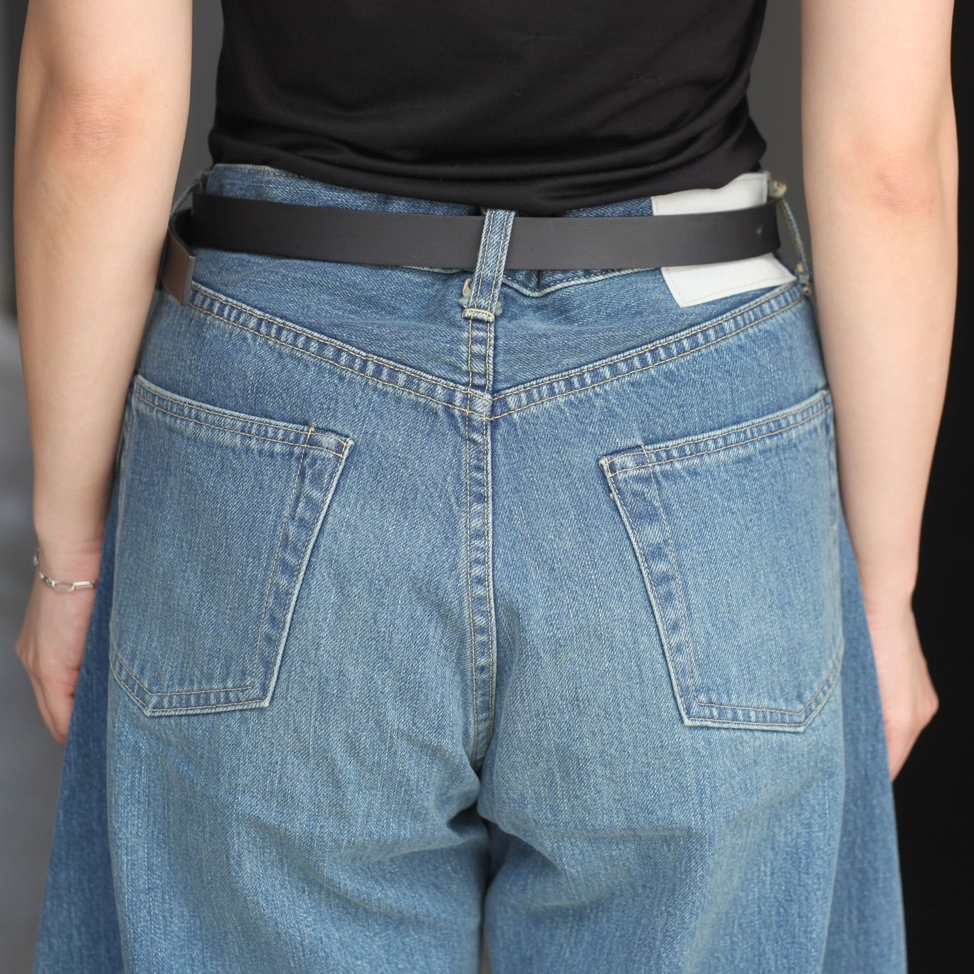 【残りわずか】Deformation Wide Denim Jeans