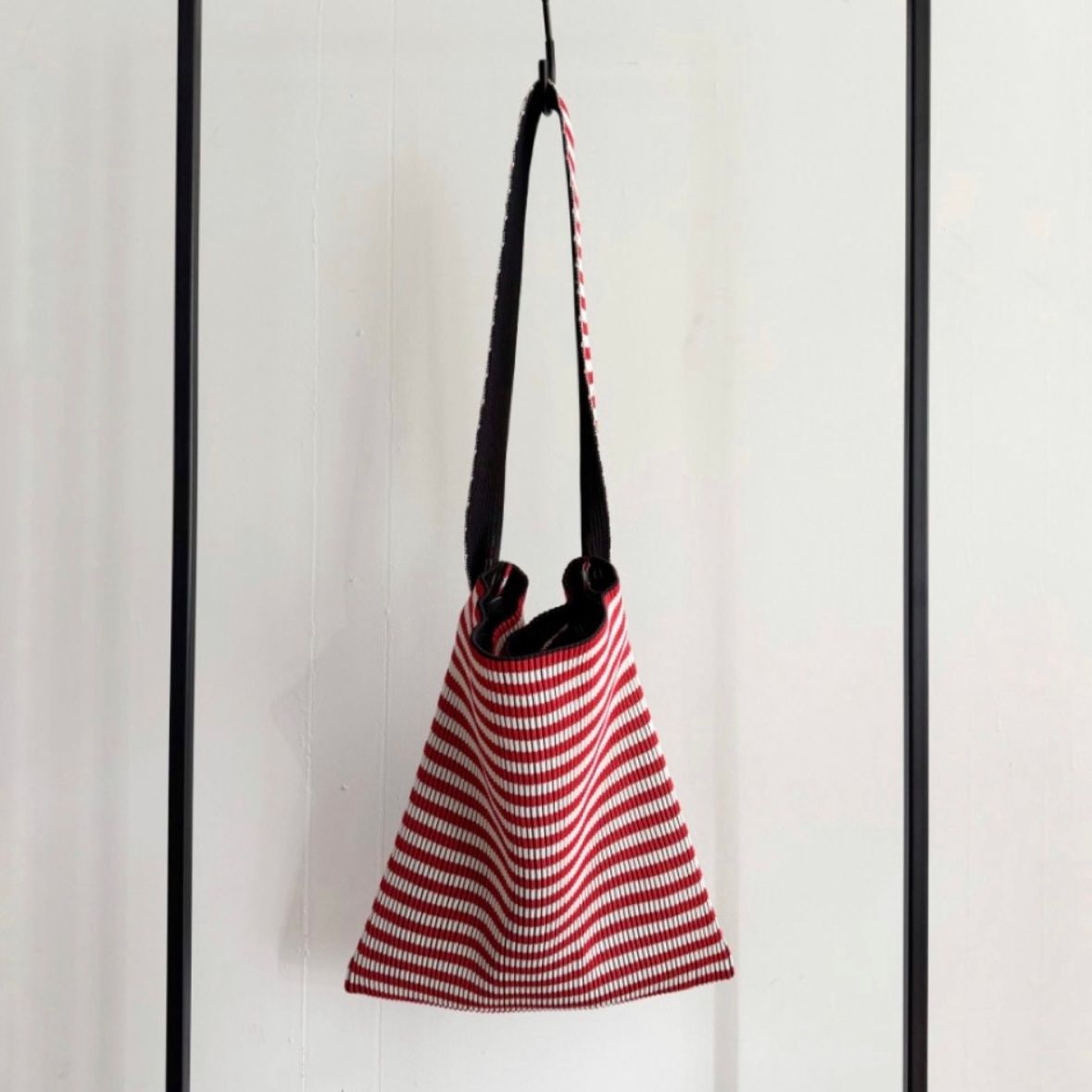 【残り一点】Kasane Reversible St Musubi Striped Tote
