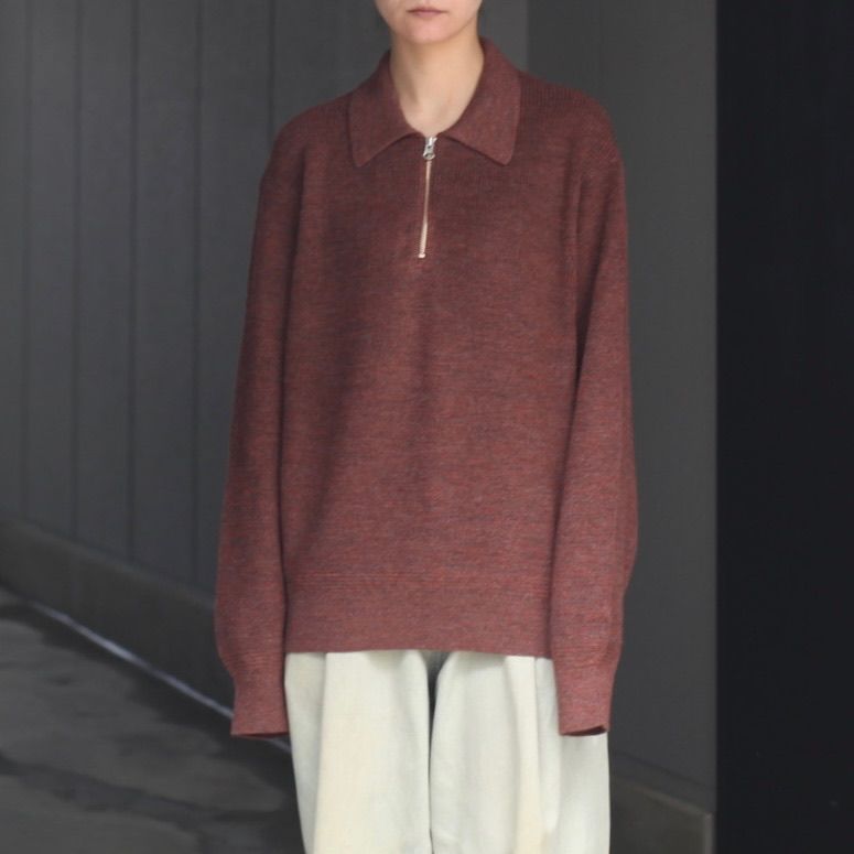 【残り一点】Aze Half Zip-up P/O