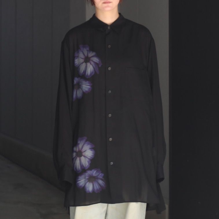 【残り一点】Floral Long Sleeved Shirt