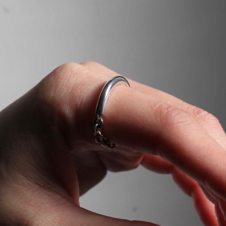 【残り一点】Mix Chain Ring(ANTIQUE)