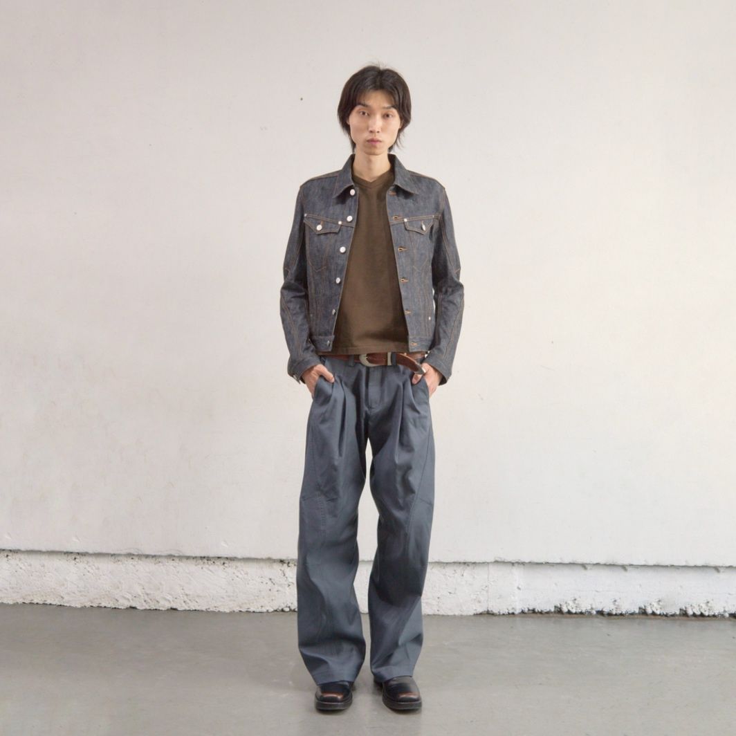 【残り一点】2Tucked Twisted Trousers