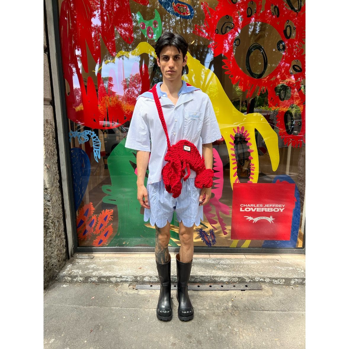 CHARLES JEFFREYLOVERBOY チャールズ ジェフリー バック CHARLES JEFFREY LOVERBOY(チャールズ ジェフリー ラバーボーイ