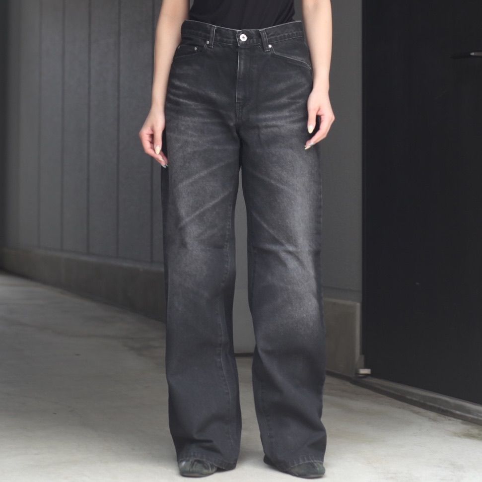【残り一点】Flocked Denim Pants