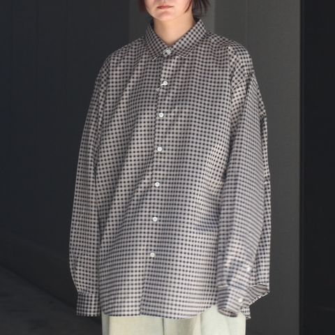 【残りわずか】36G Atmosphere Check Shirt