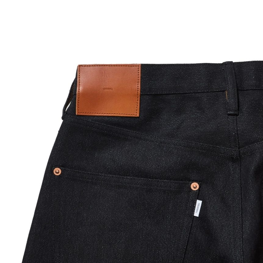 【残り一点】Twisted Heather Denim Pants Wide Cut