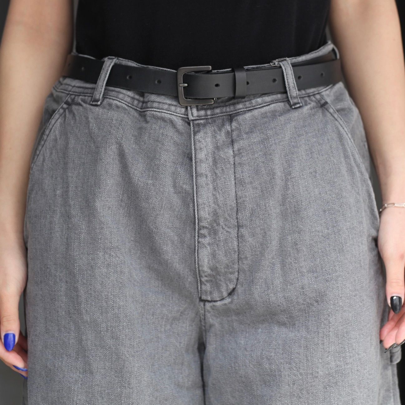 【残り一点】11.5ozペインターブラックデニムパンツ(USED)