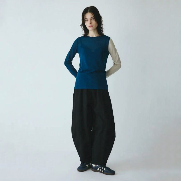 【残り一点】Bi Color Mesh Inner Tops