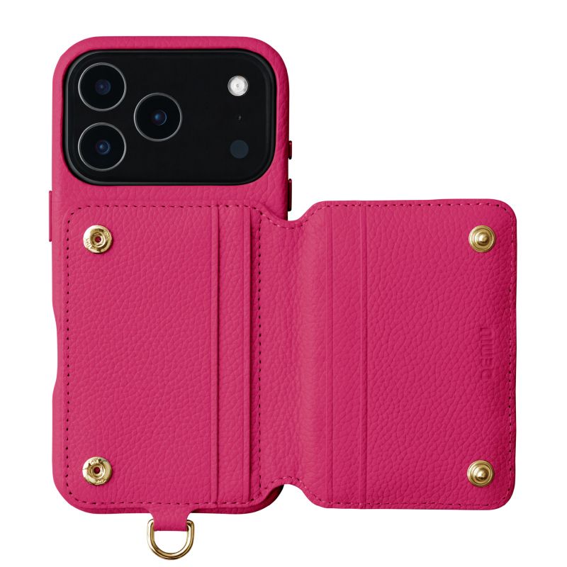 【残り一点】Ballon Cinq(MAGENTA PINK_STUDS)
