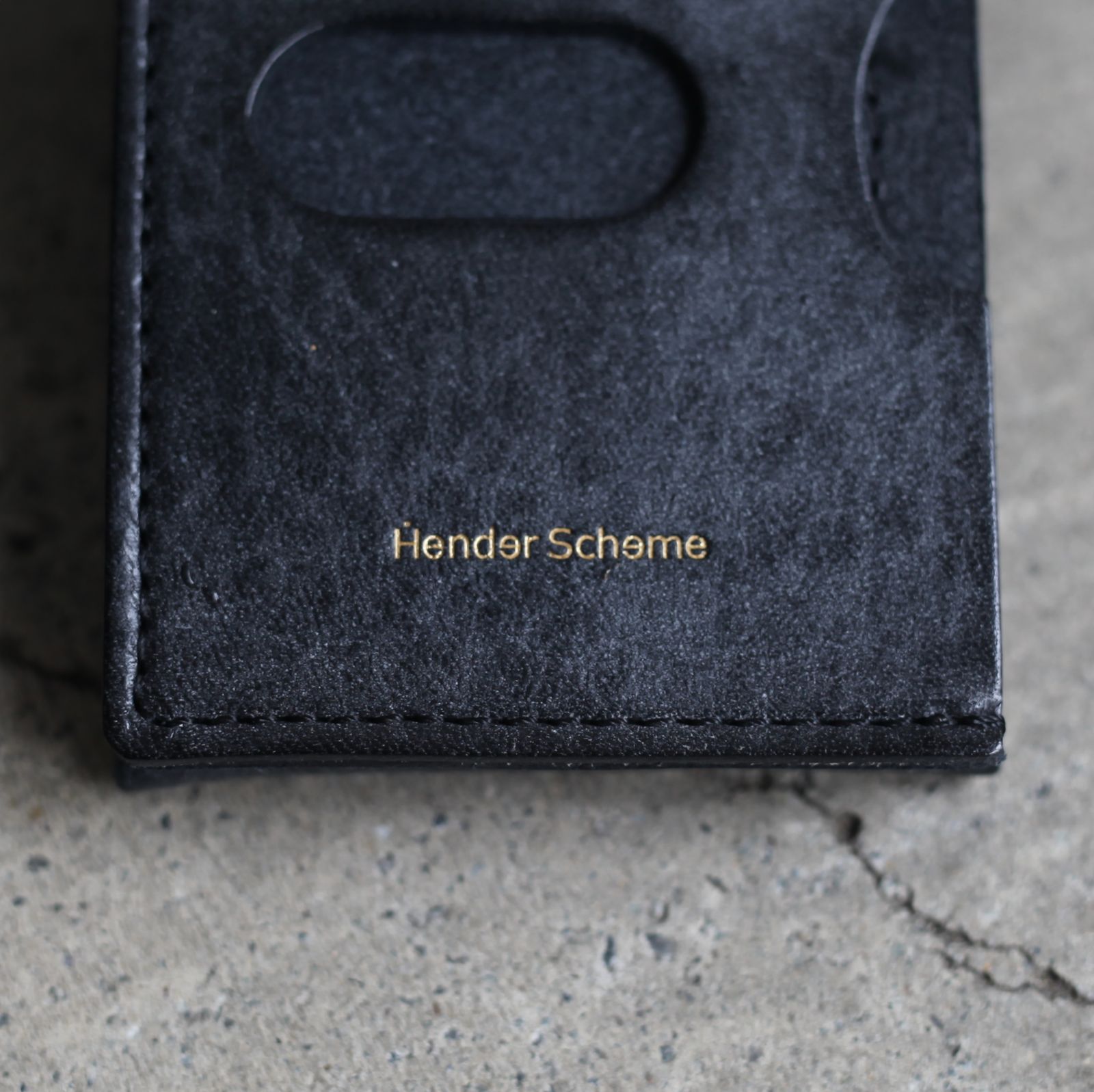Hender Scheme - 【再販売通知受付可能】Minimal Wallet(BLACK