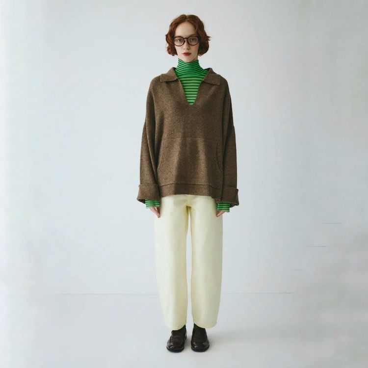 【残り一点】Nep Pullover Knit Tops