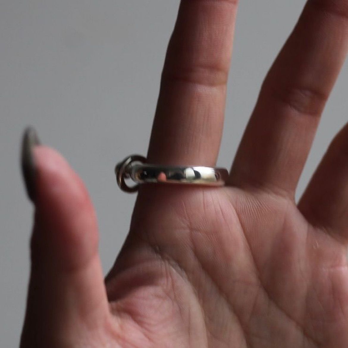 【残り一点】Lock Ring(WHITE)