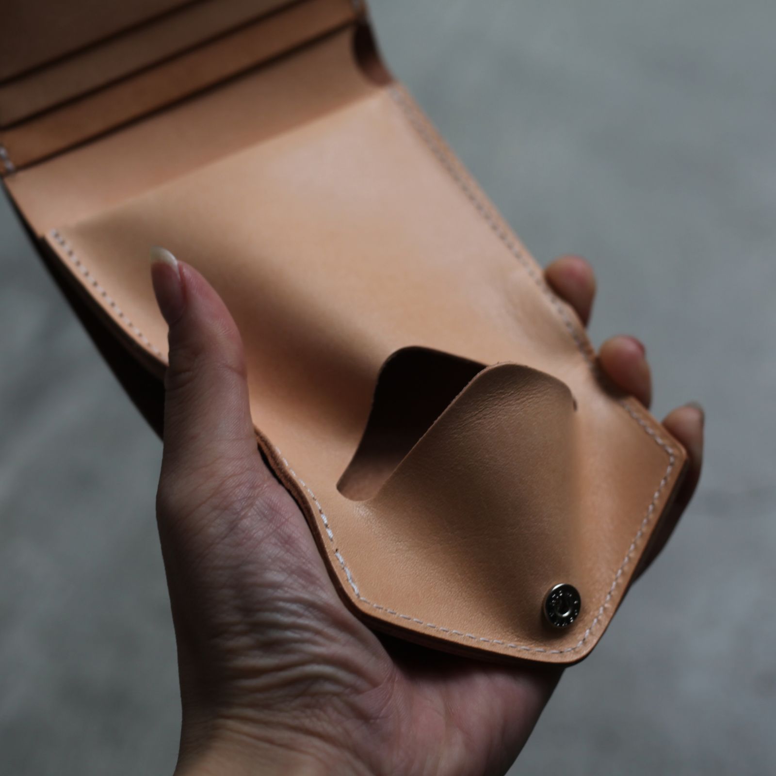 【残りわずか】Flap Wallet(NATURAL)