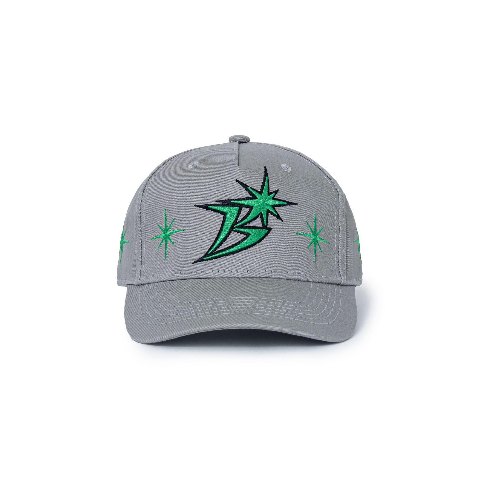 【残り一点】B Logo Sparkle Structured 5-Panel Cap